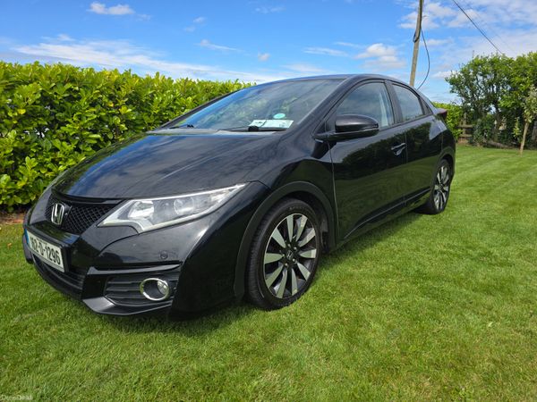 Honda Civic Hatchback, Petrol, 2016, Black