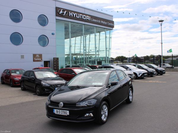 Volkswagen Polo Hatchback, Petrol, 2019, Black