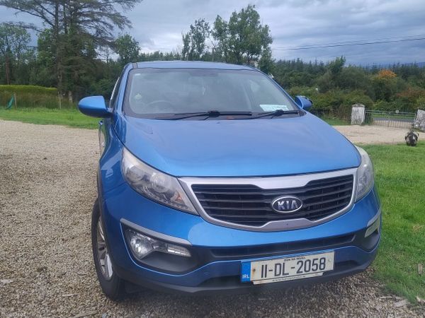 Kia Sportage SUV, Diesel, 2011, Blue