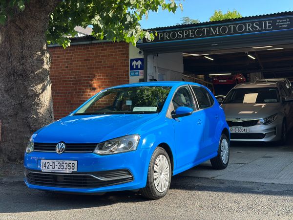 Volkswagen Polo Hatchback, Petrol, 2014, Blue