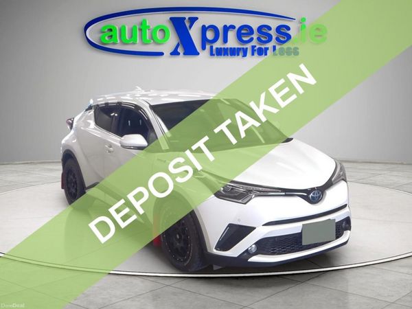 Toyota C-HR SUV, Petrol Hybrid, 2017, White