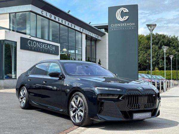 BMW 7-Series Saloon, Petrol Plug-in Hybrid, 2025, Black