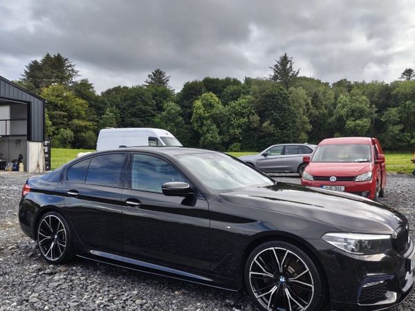BMW 5-Series Saloon, Diesel, 2018, Black