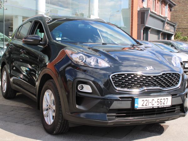 Kia Sportage SUV, Diesel Hybrid, 2022, Black