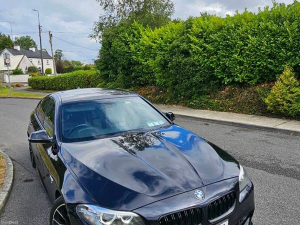 BMW 5-Series Saloon, Diesel, 2016, Black
