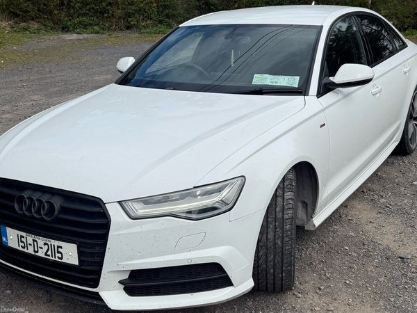 Audi A6 Saloon, Diesel, 2015, White