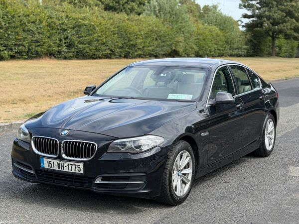 BMW 5-Series Saloon, Diesel, 2015, Black
