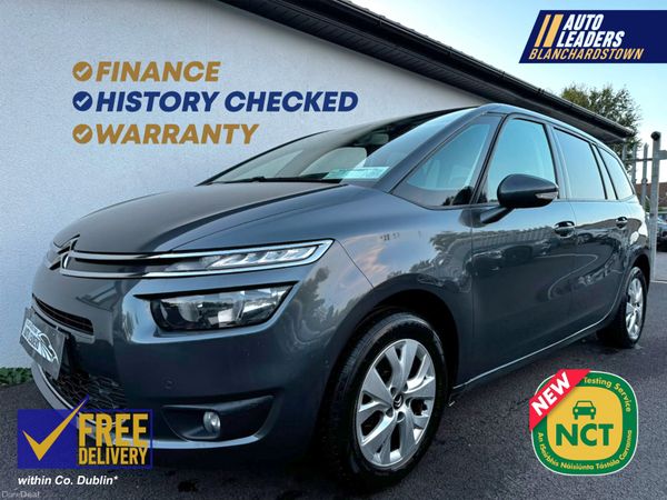 Citroen Grand C4 Picasso Hatchback, Diesel, 2016, Grey