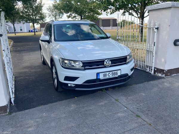 Volkswagen Tiguan SUV, Diesel, 2018, White