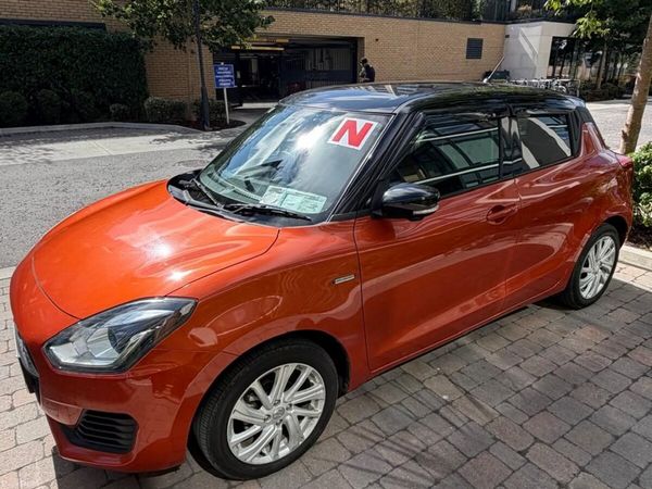 Suzuki Swift Hatchback, Petrol Hybrid, 2021, Orange