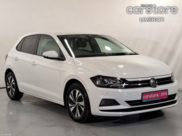 Volkswagen Polo Hatchback, Petrol, 2018, White