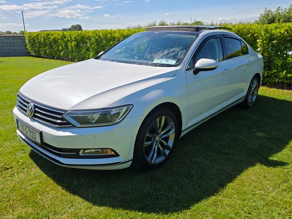 Volkswagen Passat Saloon, Diesel, 2017, White
