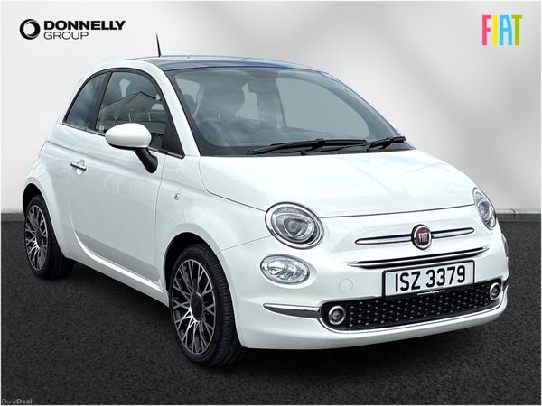 Fiat 500 Hatchback, Petrol, 2024, White