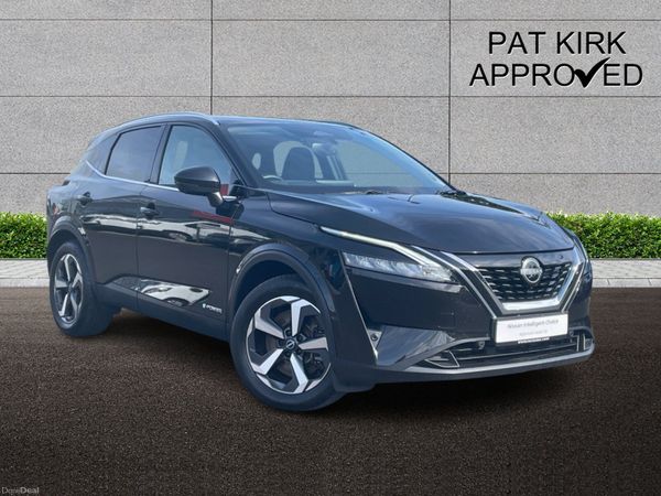 Nissan Qashqai Hatchback, Petrol Hybrid, 2024, Black