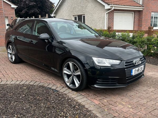 Audi A4 Saloon, Diesel, 2017, Black