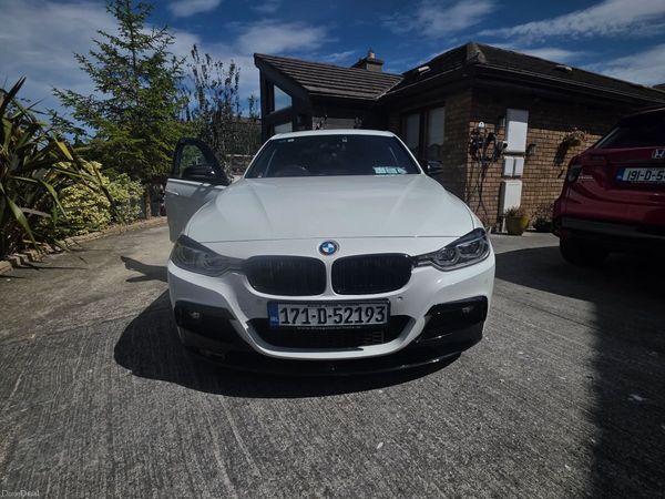 BMW 3-Series Saloon, Petrol Plug-in Hybrid, 2017, White
