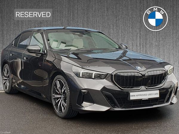 BMW 5-Series Saloon, Petrol Plug-in Hybrid, 2026, Grey