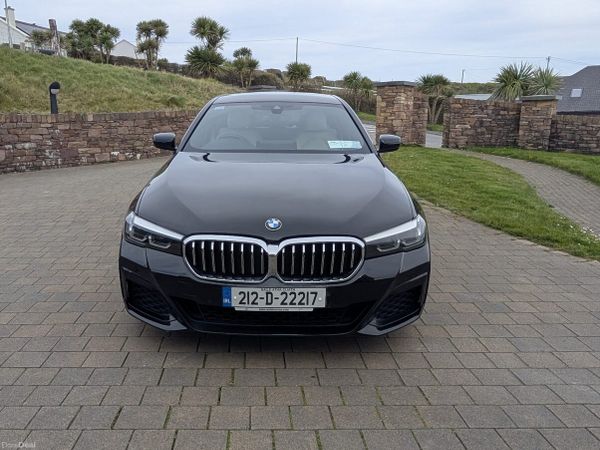 BMW 5-Series Saloon, Diesel, 2021, Black