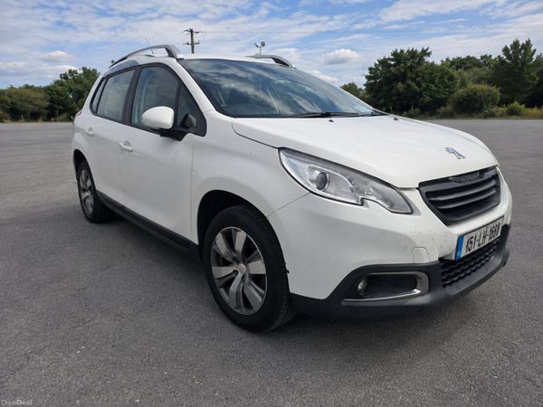 Peugeot 2008 SUV, Diesel, 2015, White