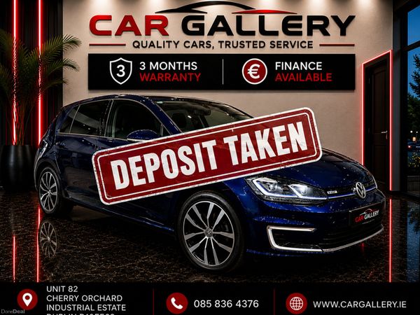 Volkswagen Golf Estate, Electric, 2019, Blue