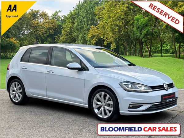 Volkswagen Golf Hatchback, Petrol, 2017, White