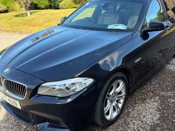 BMW 5-Series Saloon, Diesel, 2013, Black