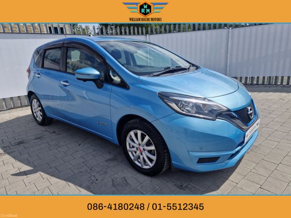 Nissan Note Hatchback, Petrol Hybrid, 2017, Blue