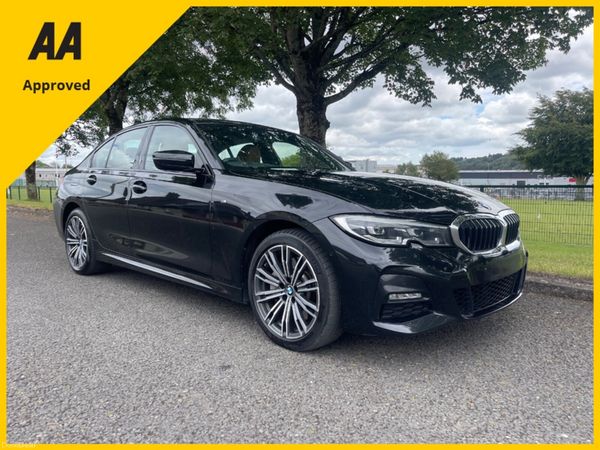 BMW 3-Series Saloon, Petrol Plug-in Hybrid, 2020, Black