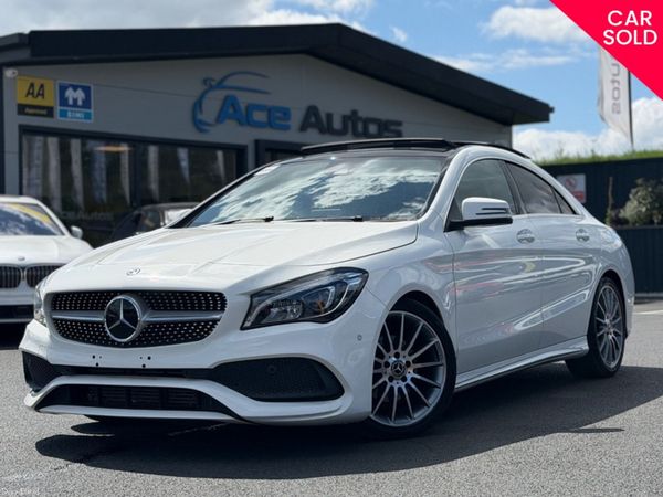 Mercedes-Benz CLA Saloon, Petrol, 2019, White