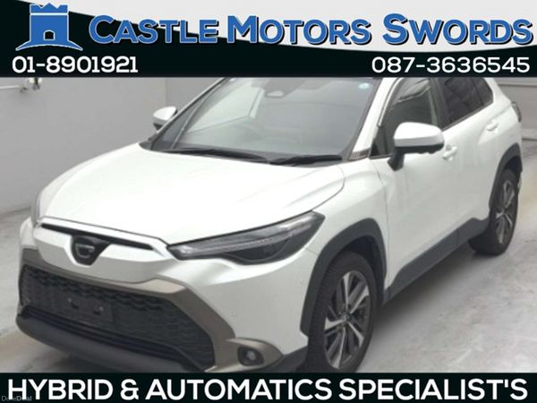 Toyota Corolla Cross SUV, Petrol Hybrid, 2024, White