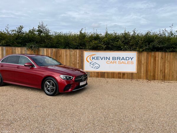 Mercedes-Benz E-Class Saloon, Petrol Plug-in Hybrid, 2022, Red
