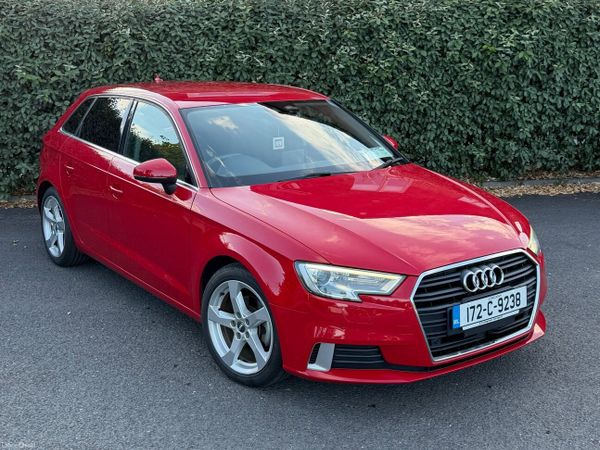 Audi A3 Hatchback, Petrol, 2017, Red