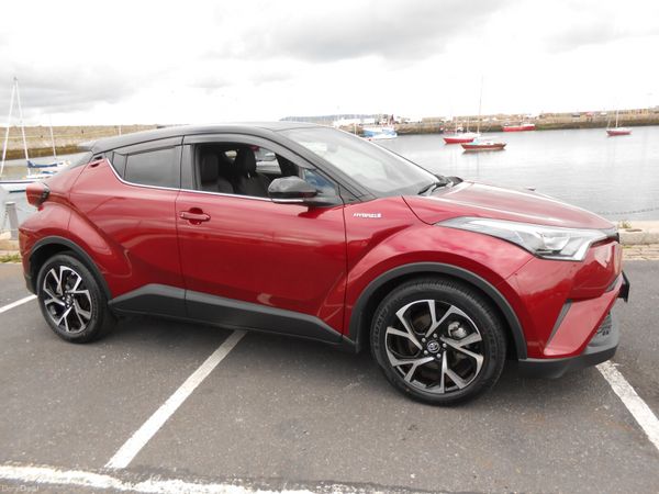 Toyota C-HR Hatchback, Petrol Hybrid, 2019, Red
