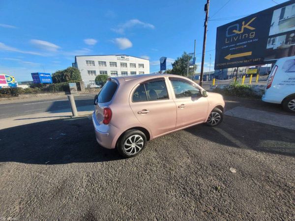 Nissan March Hatchback, Petrol, 2016, Pink