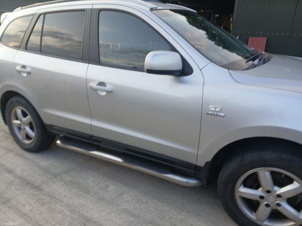 Hyundai Santa Fe SUV, Diesel, 2008, Silver