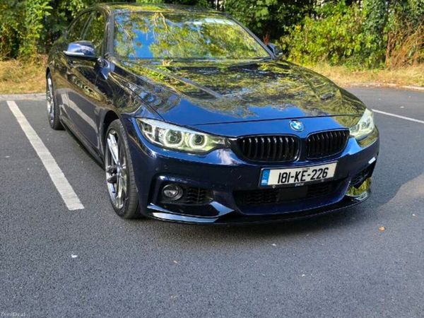 BMW 4-Series Saloon, Diesel, 2018, Blue