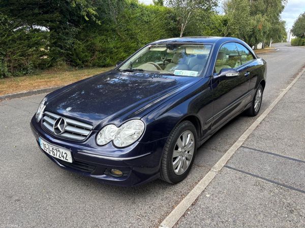 Mercedes-Benz CLK Coupe, Petrol, 2005, Blue