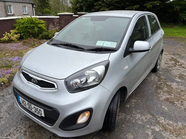 Kia Picanto Hatchback, Petrol, 2014, Silver
