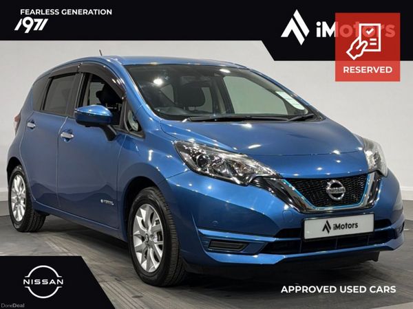 Nissan Note Hatchback, Petrol Hybrid, 2019, Blue