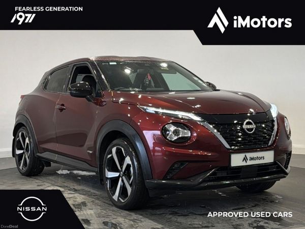 Nissan Juke SUV, Petrol Hybrid, 2024, Red
