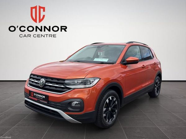 Volkswagen T-Cross SUV, Petrol, 2020, Orange