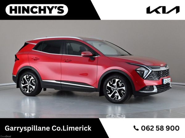 Kia Sportage SUV, Diesel Hybrid, 2023, Red