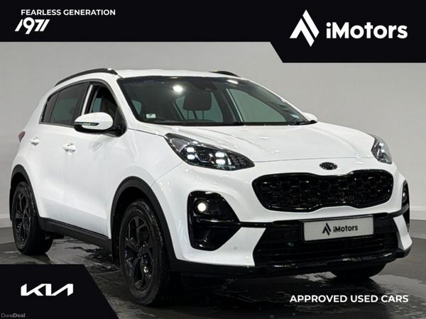 Kia Sportage SUV, Diesel Hybrid, 2021, White