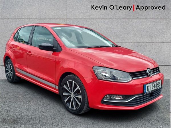 Volkswagen Polo Hatchback, Petrol, 2017, Red