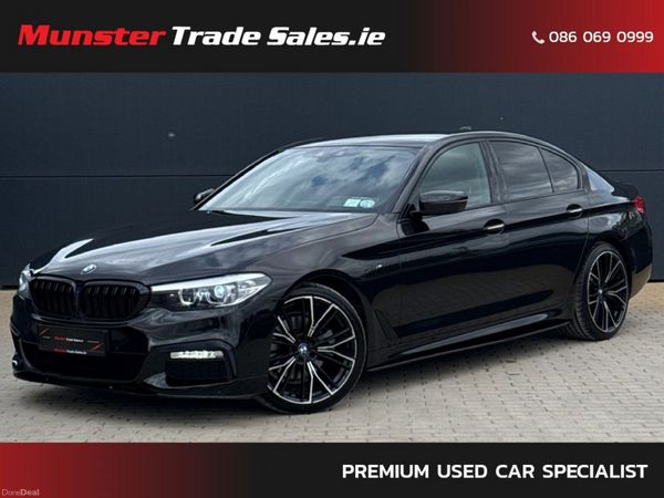 BMW 5-Series Saloon, Diesel, 2018, Black