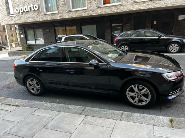 Audi A4 Saloon, Petrol, 2018, Black