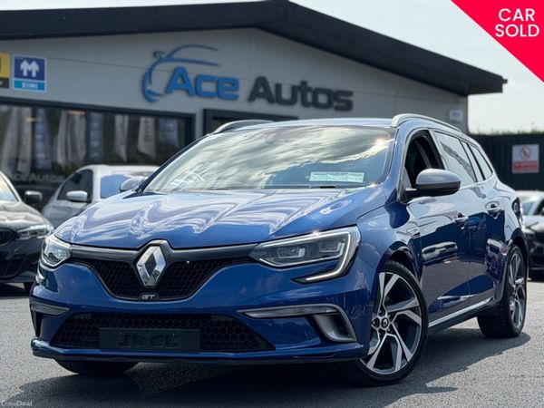 Renault Megane Estate, Petrol, 2020, Blue