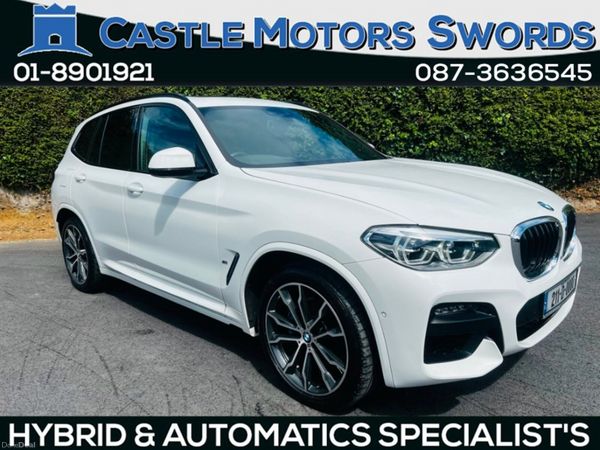 BMW X3 SUV, Petrol Plug-in Hybrid, 2021, White