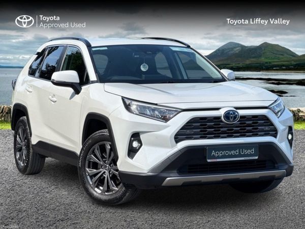 Toyota RAV4 SUV, Petrol Hybrid, 2022, White