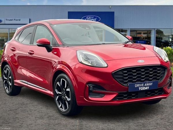 Ford Puma SUV, Petrol, 2021, Red